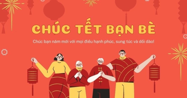 Câu chúc năm mới tiếng Anh gửi bạn bè